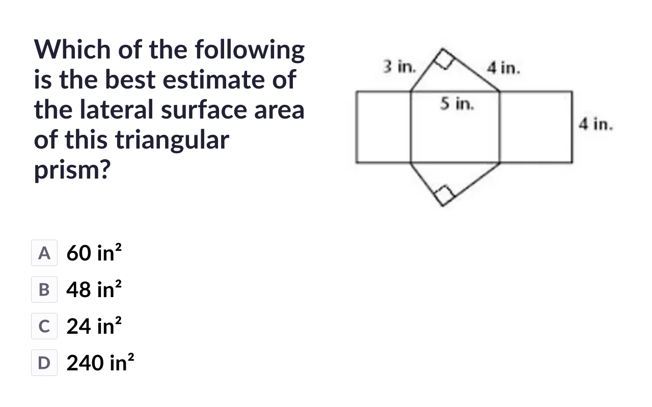Area and Volume – Plickers